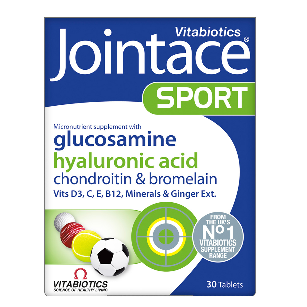 Vitabiotics | Jointace Sport Συμπλήρωμα Διατροφής για την Λειτουργία Οστών και Χόνδρων | 30tabs