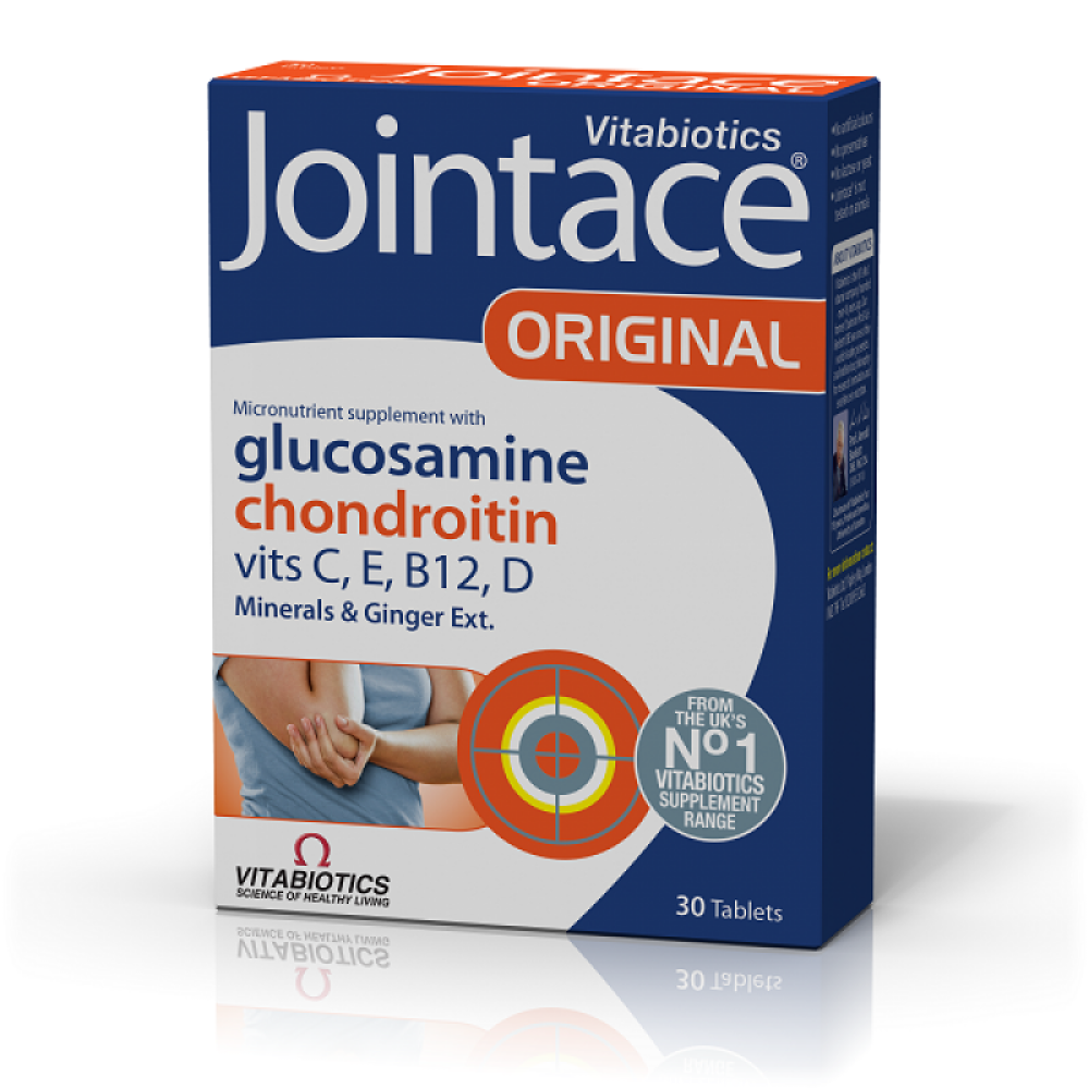Vitabiotics | Jointace Chondroitin Συμπλήρωμα Διατροφής για την Λειτουργία των Οστών και Χόνδρων | 30tabs