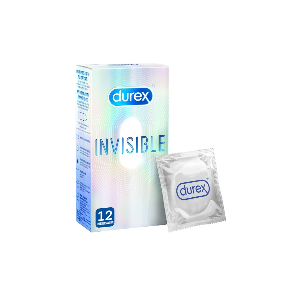Durex | Προφυλακτικά Invisible | 12τμχ