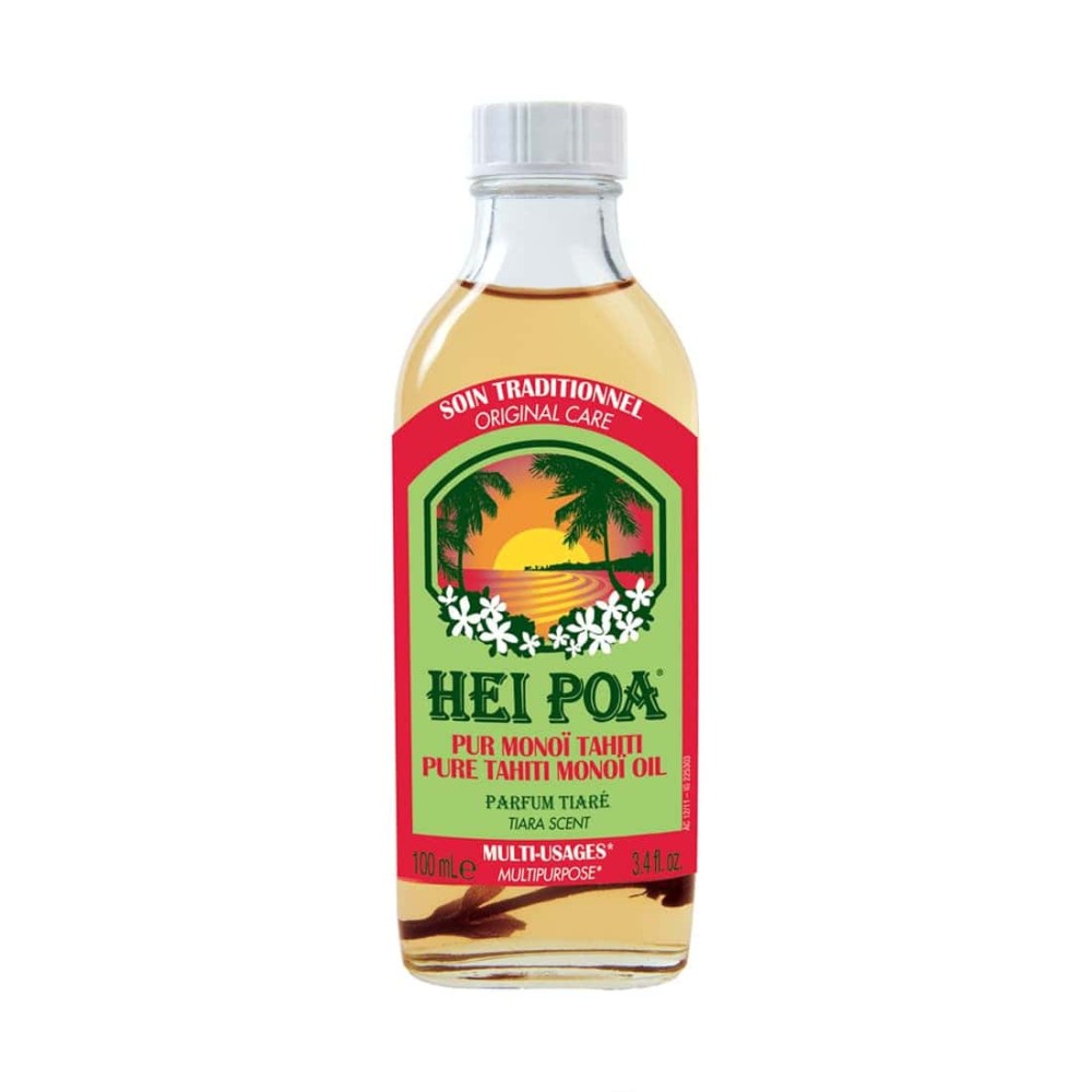 Hei Poa | Pure Tahiti Monoi Oil Tiare Λάδι για Σώμα & Μαλλιά | 100ml