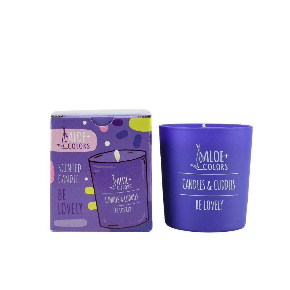 Aloe+ Colors | Scented Soy Candle Αρωματικό Κερί Σόγιας Be Lovely | 220gr