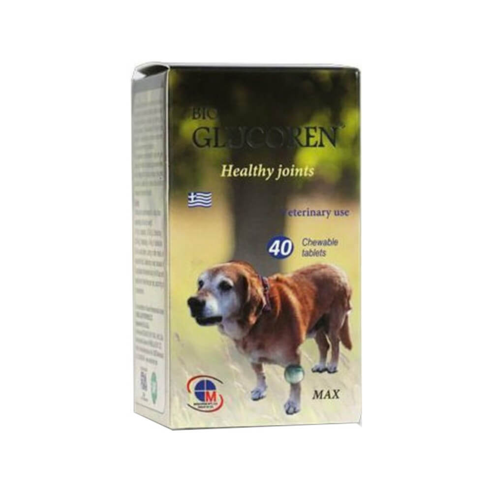 Medichrom | Bio Glucoren Συμπλήρωμα Διατροφής για Σκυλιά | 40 chewable tabs