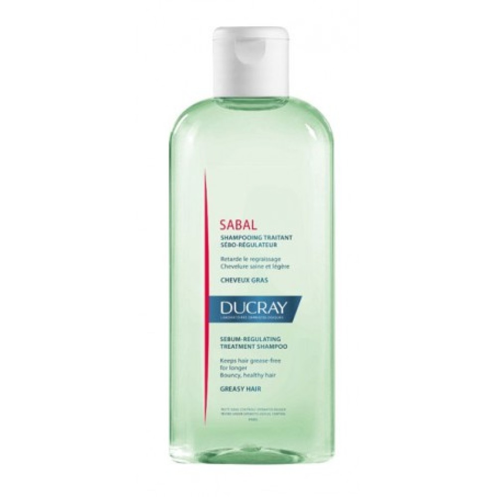 Ducray | Sabal Shampooing | Σμηγματορρυθμιστικό Σαμπουάν για Λιπαρά Μαλλιά & Τριχωτό| 200ml