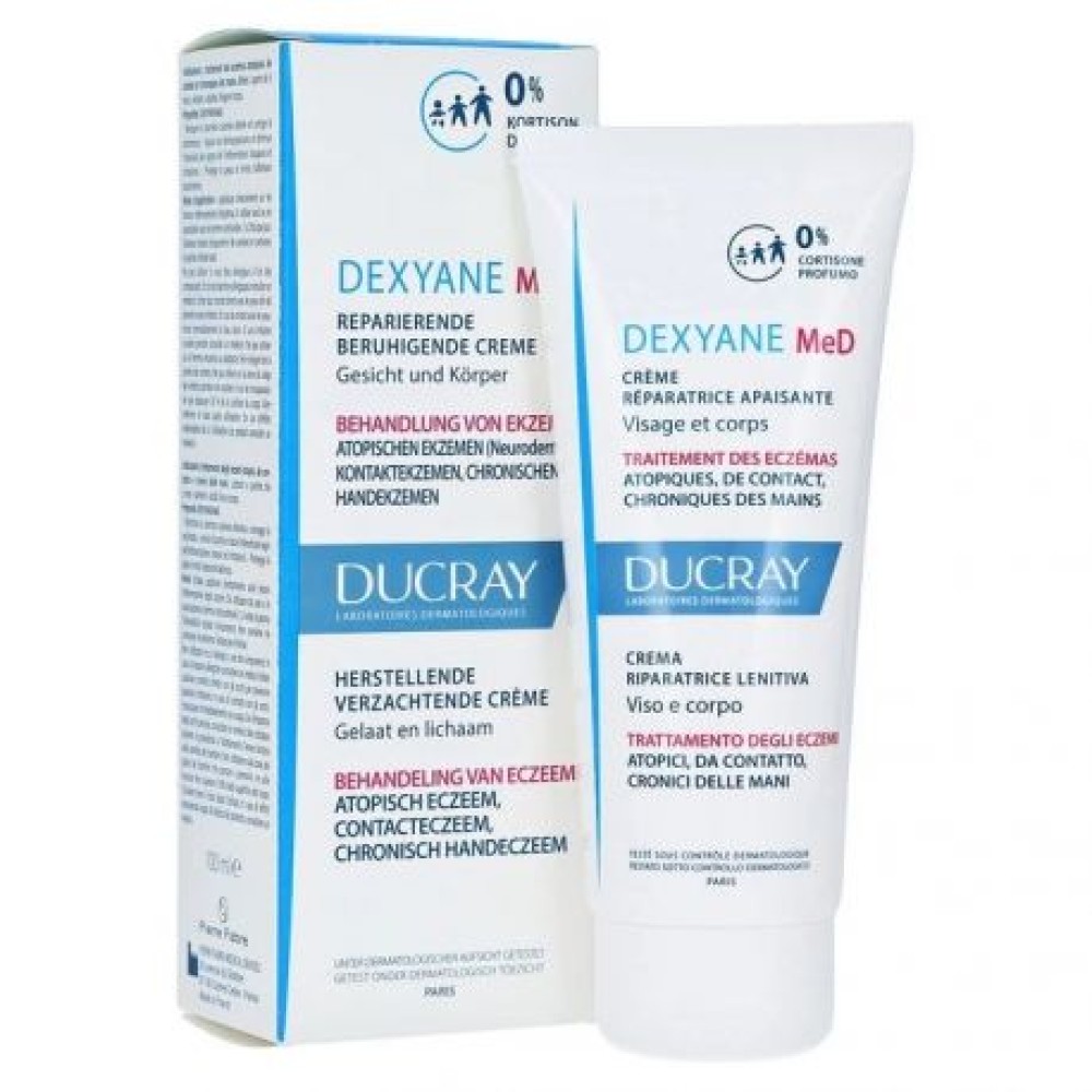 Ducray Dexyane Med, Καταπραυντική Επανορθωτική Κρέμα Κατά των Εκζεμάτων 100ml