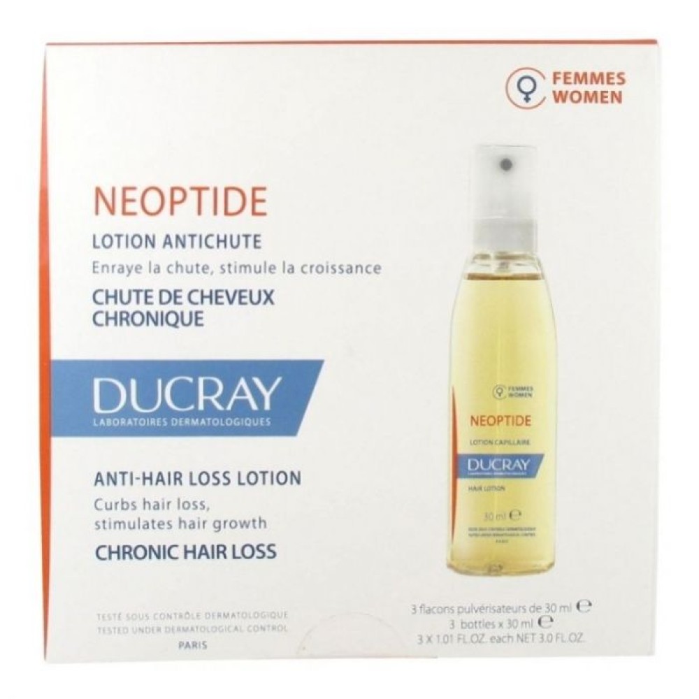 Ducray | Πακέτο Promo Set Neoptide Women | Σετ Λοσιόν Κατά Της Τριχόπτωσης Για Γυναίκες |3x30ml