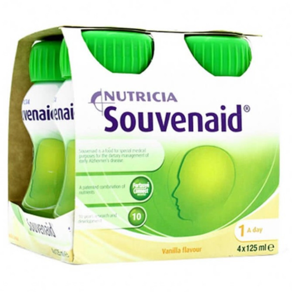 Nutricia Souvenaid | Βανίλια | 4x125ml