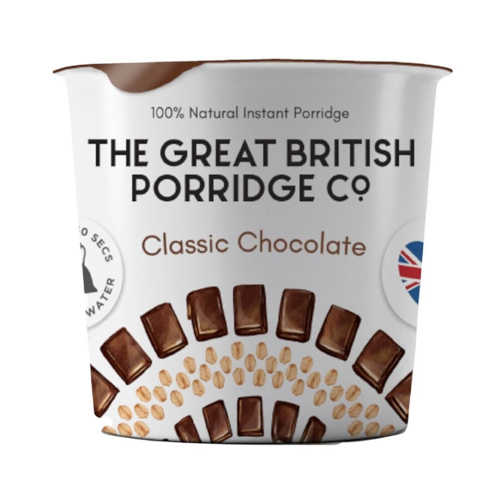 The Great British Porridge | Νιφάδες Βρώμης με Γεύση Σοκολάτα | 60g
