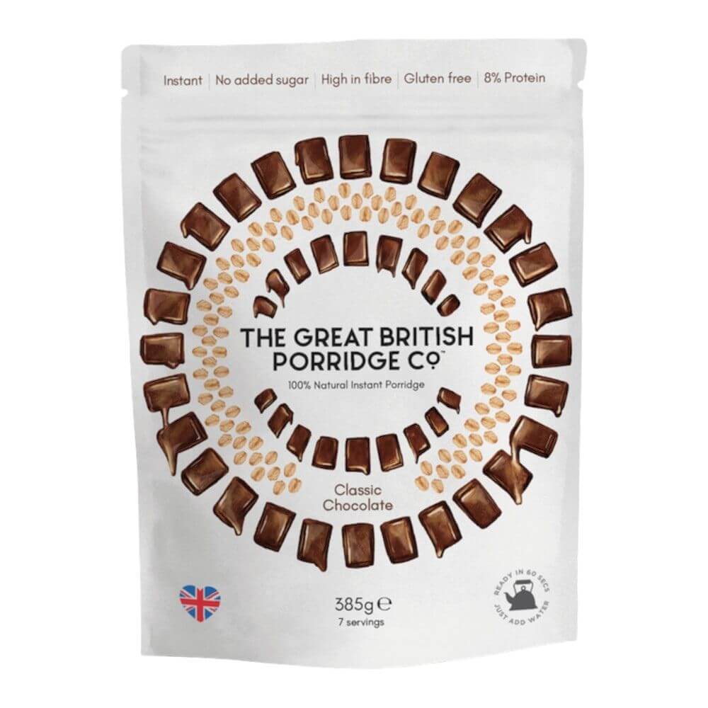 The Great British Porridge | Νιφάδες Βρώμης με Γεύση Σοκολάτα | 385g