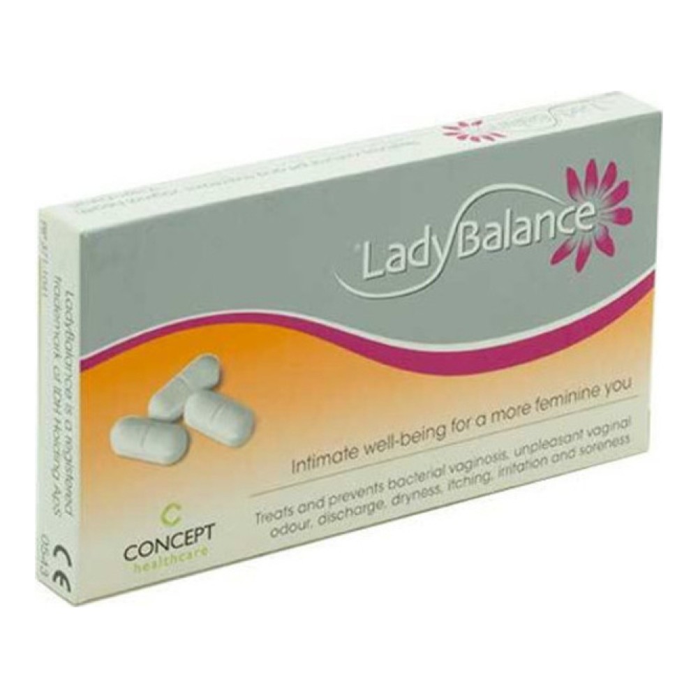 Lady Balance | Προβιοτικό για την καλή Υγεία του Κόλπου | 12 κολπικές ταμπλέτες