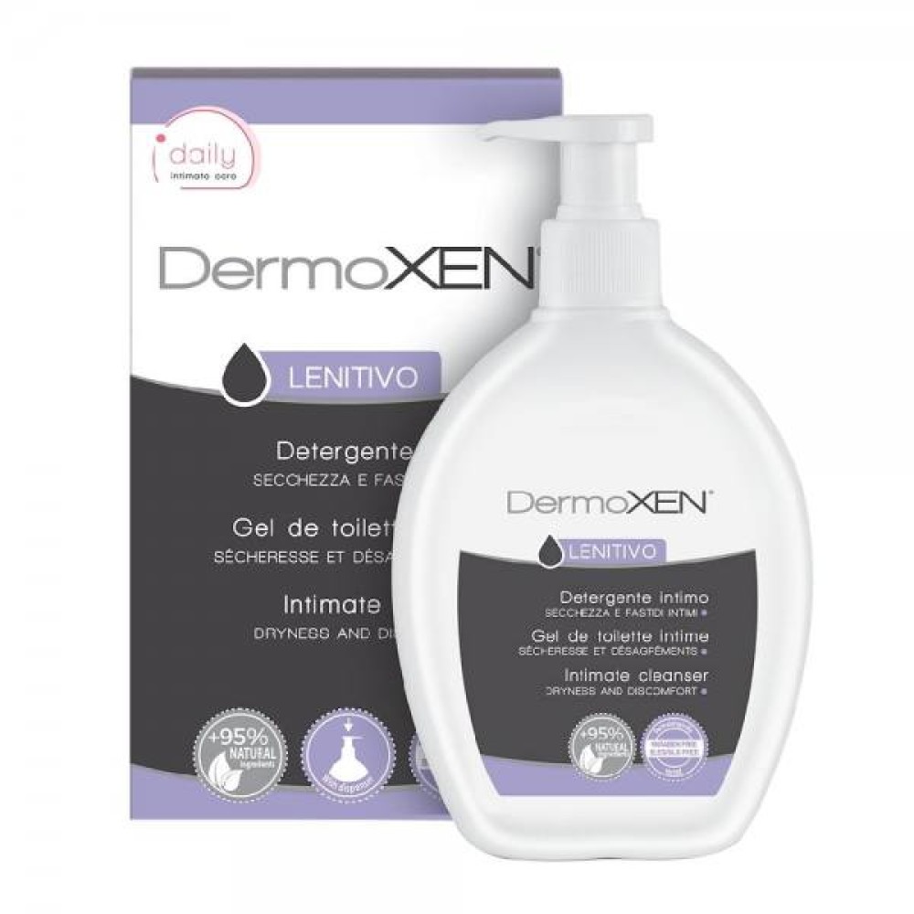 Dermoxen |Intimate Cleanser Lenitivo |Καθαριστικό της ευαίσθητης περιοχής, για γυναίκες 50+ | 200ml