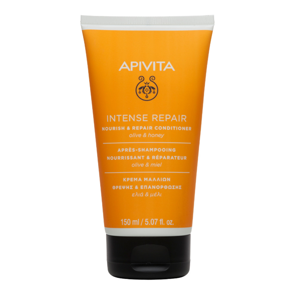 Apivita | Intense Repair Nourish & Repair Conditioner Kρέμα Θρέψης & Επανόρθωσης για Ξηρά, Ταλαιπωρημένα Μαλλιά | 150ml