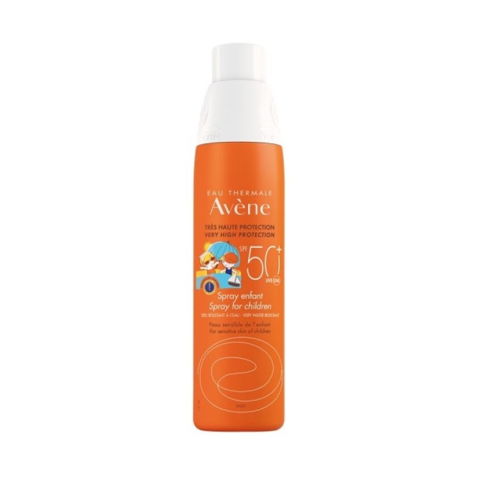 Avene |Soins Solaires Spray SPF50+ | Παιδικό Αντηλιακό Σπρέι για Πρόσωπο/Σώμα |200ml