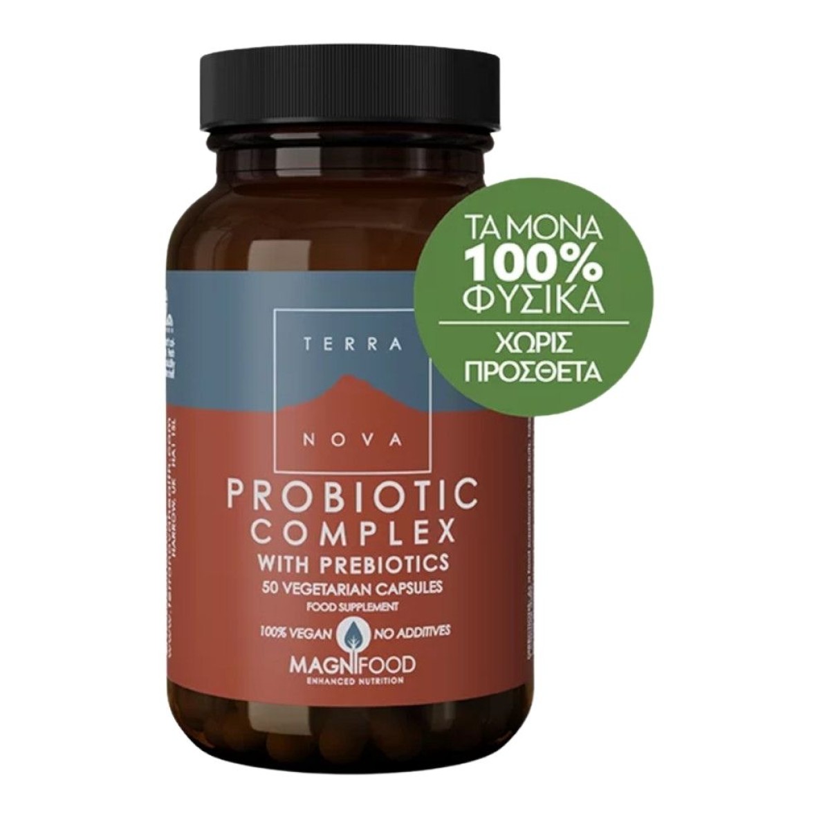 Terranova | Probiotic Complex with Prebiotics | 50caps