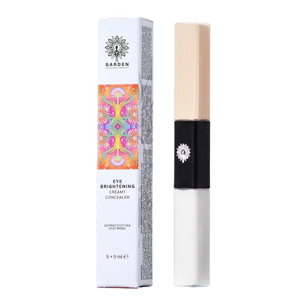 Garden | Eye Brightening Creamy Concealer No 10 Ivory | 5+5ml