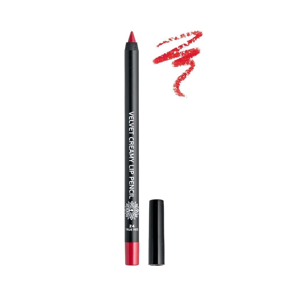 Garden | Velvet Creamy Lip Pencil No 24 True Red | 1,4gr
