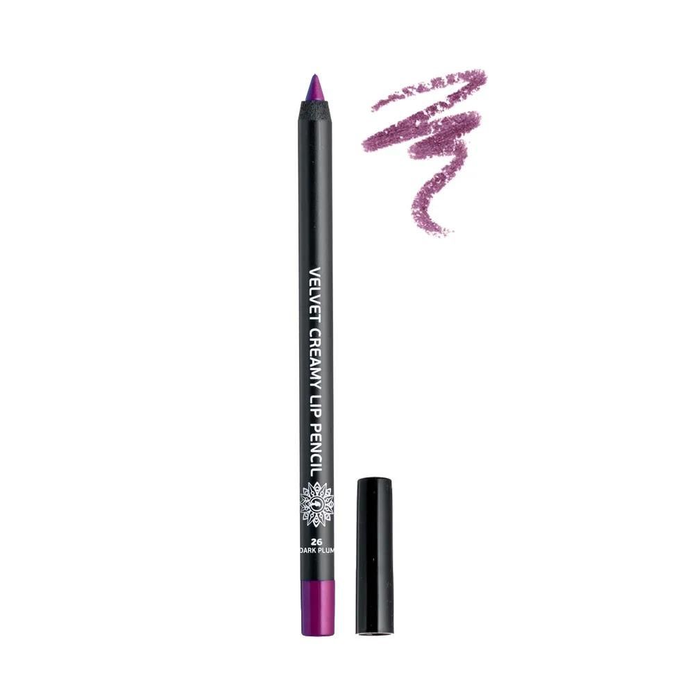 Garden | Velvet Creamy Lip Pencil No 26 Dark Plum | 1,4gr