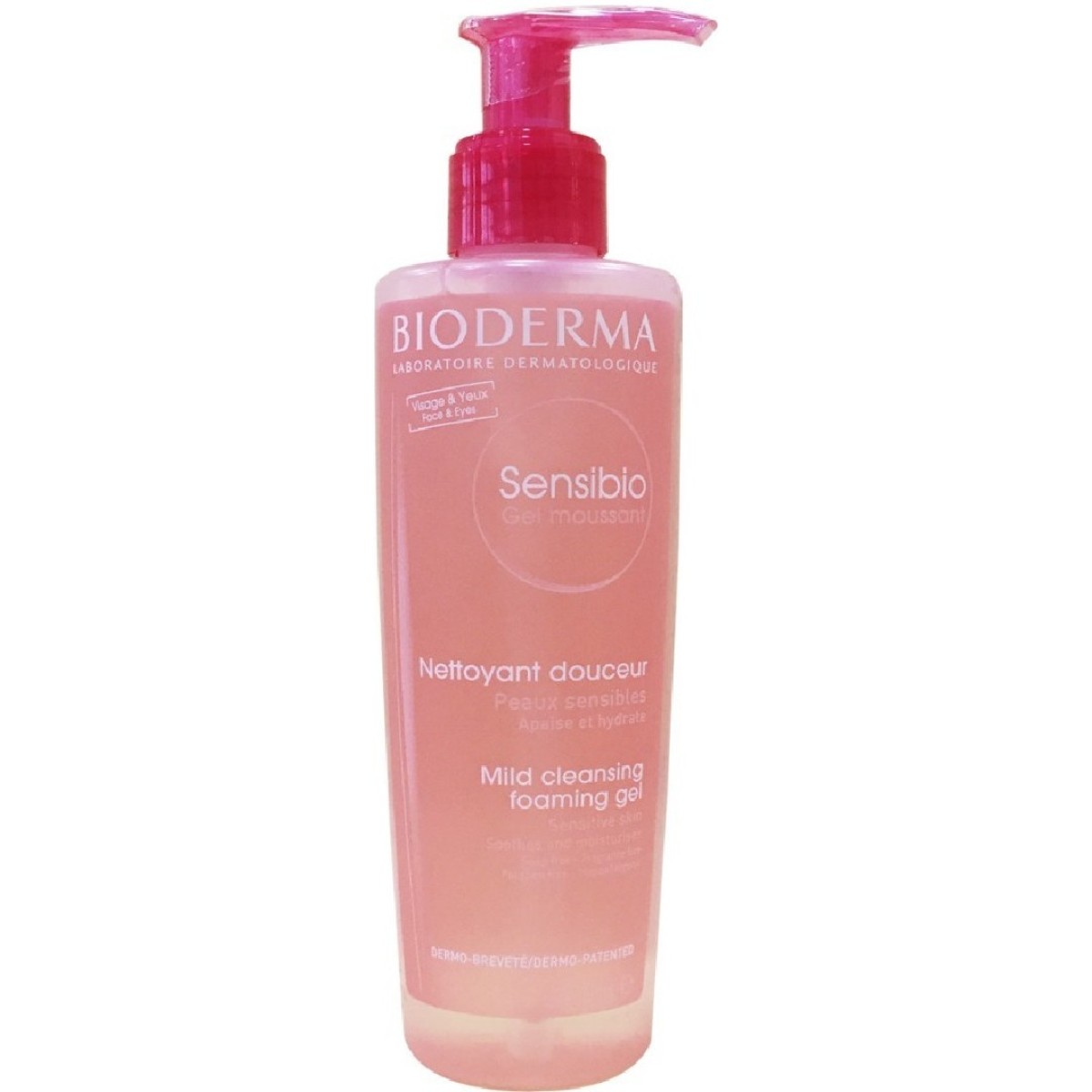 Bioderma | Sensibio Gel Moussant | Τζελ Καθαρισμού & Ντεμακιγιαζ για Ευαίσθητο Δέρμα | 500ml