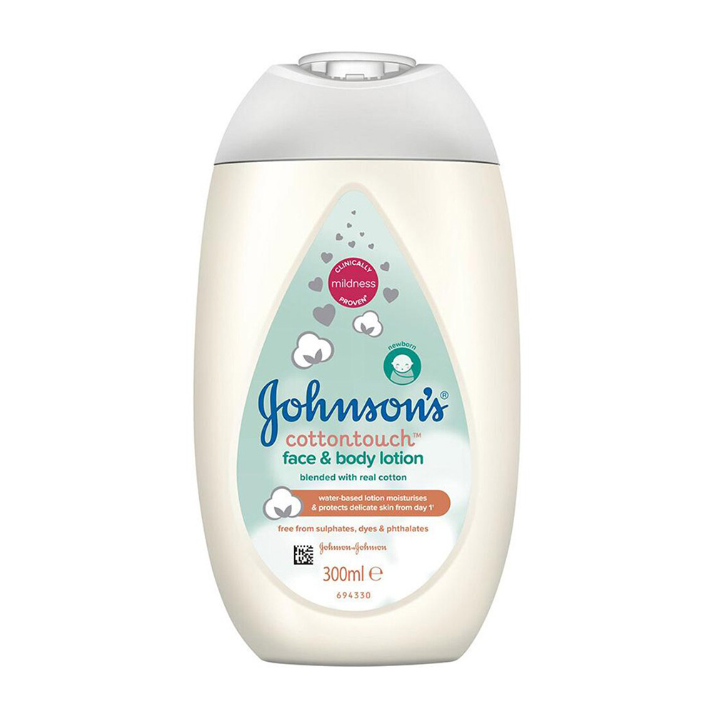 Johnson's | Cottontouch Face & Body Lotion | Βρεφική Λοσιόν για Πρόσωπο και Σώμα | 300ml