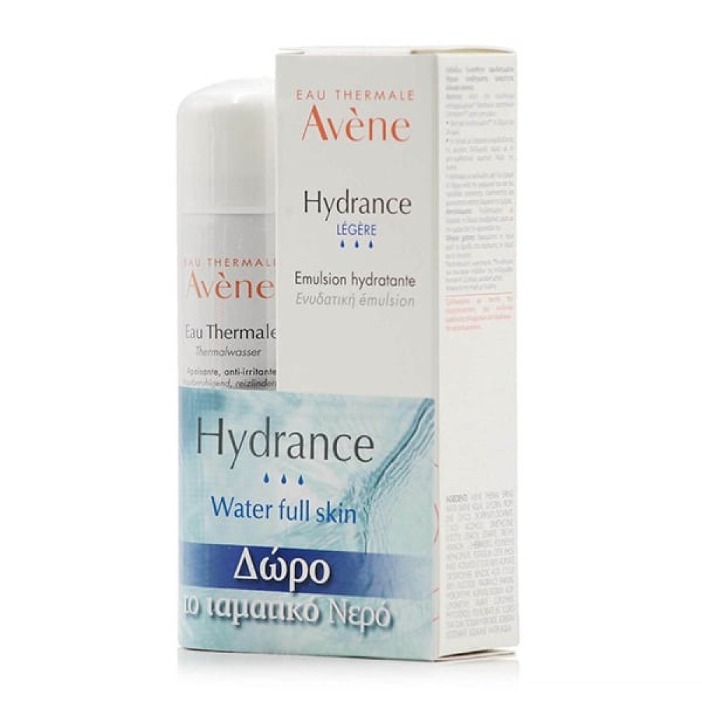 Avene | Promo Hydrance Legere Ενυδατική Κρέμα Προσώπου 50ml & ΔΩΡΟ  Ιαματικό Νερό Ενυδάτωσης 50ml
