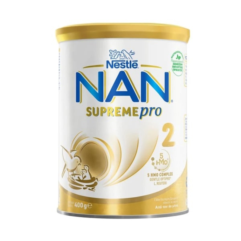 Nestle | NAN Supreme Pro 2 Γάλα σε Μορφή Σκόνης από τον 6ο Μήνα | 400gr