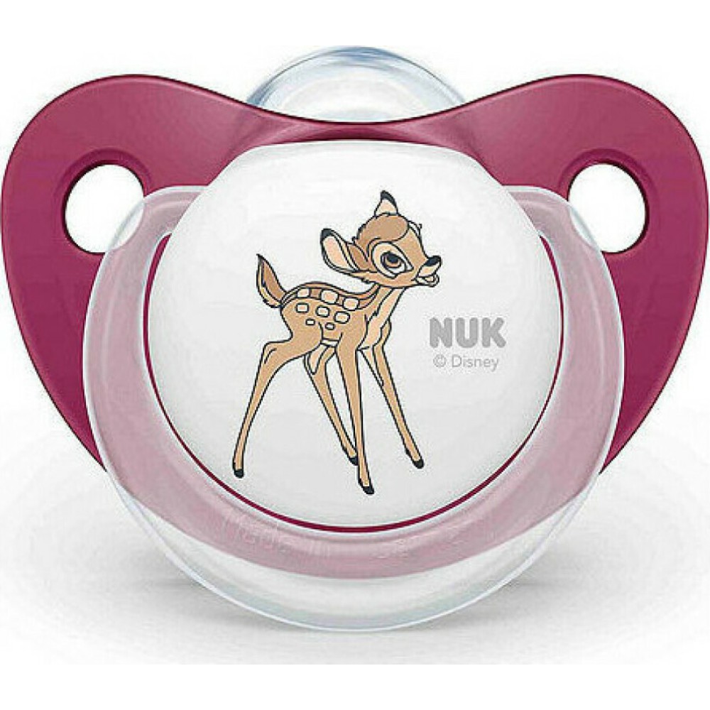 Nuk| Disney Classics Trendline Πιπίλα σιλικόνης Bambi 0-6m | 1τμχ
