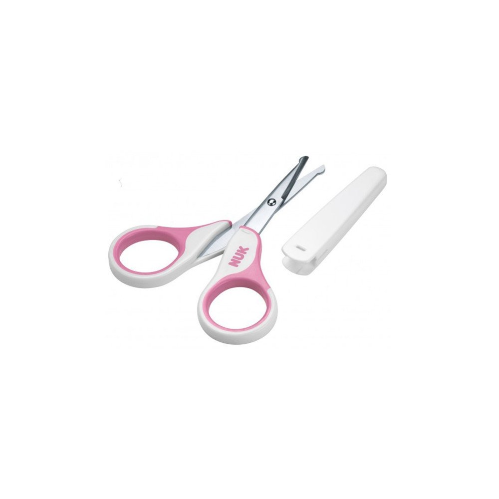 Nuk | Baby Nails Scissors Ψαλιδάκι Μωρού Ασφαλείας Ροζ | 1τμχ