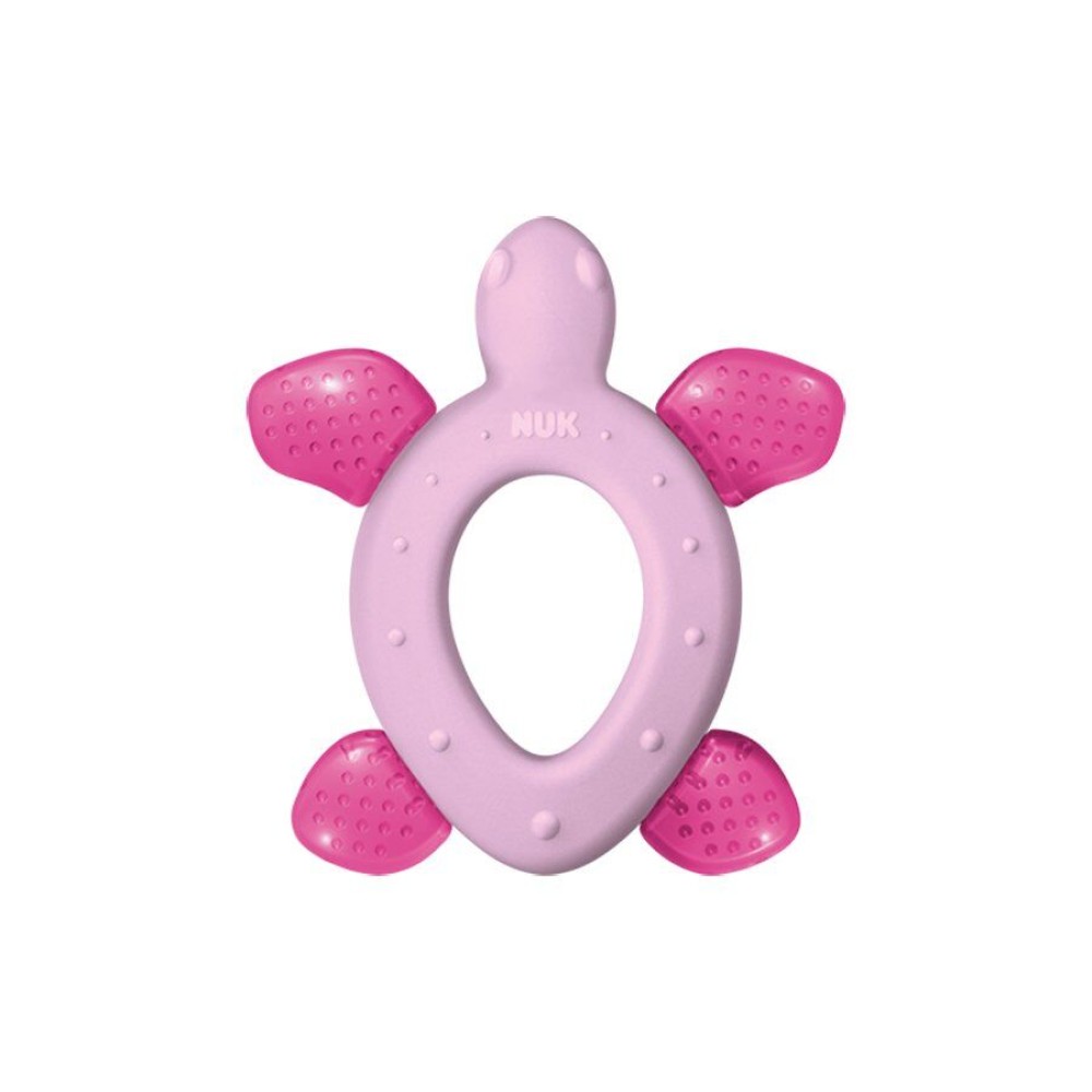 Nuk | Cool All-Around Teether Δακτύλιος Οδοντοφυΐας Ψυγείου Χελωνάκι Ροζ 3+m | 1τμχ