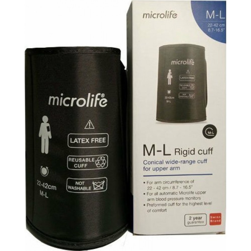 Microlife | Wide Range Conical | Περιχειρίδα Μπράτσου M-L | 1τμχ
