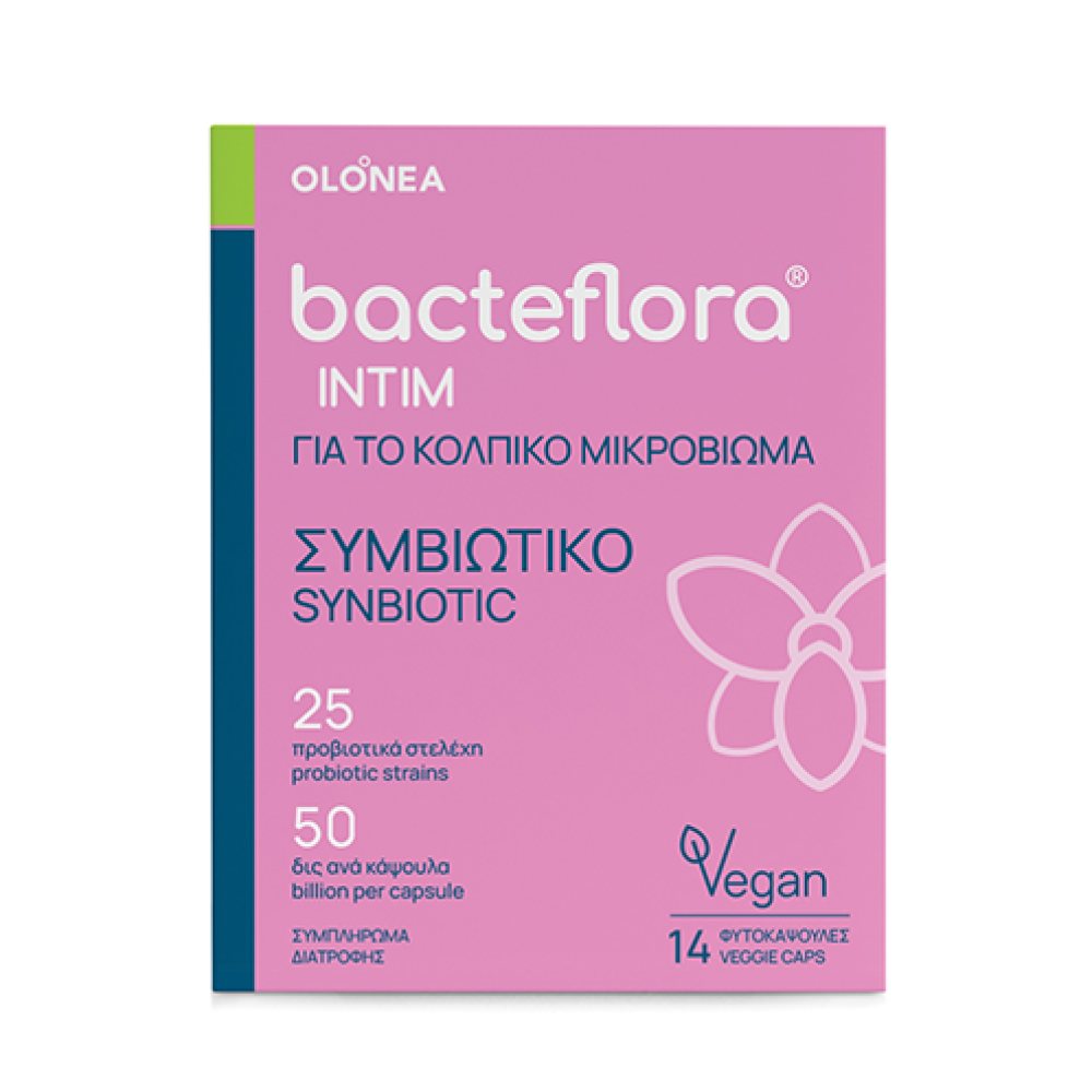 Bacteflora Intim Προβιοτικά & Πρεβιοτικά Για Το Κολπικό Μικροβίωμα | 14caps