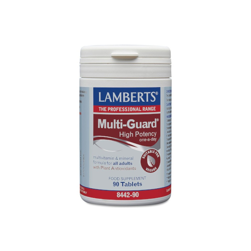 Lamberts | Multi Guard High Strength Πολυβιταμινούχο Συμπλήρωμα Διατροφής | 90tabs