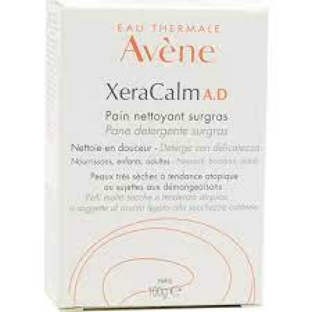 Avene | Promo XeraCalm A.D. | Υπερλιπαντική Στερεά Πλάκα Σαπουνιού | 100gr