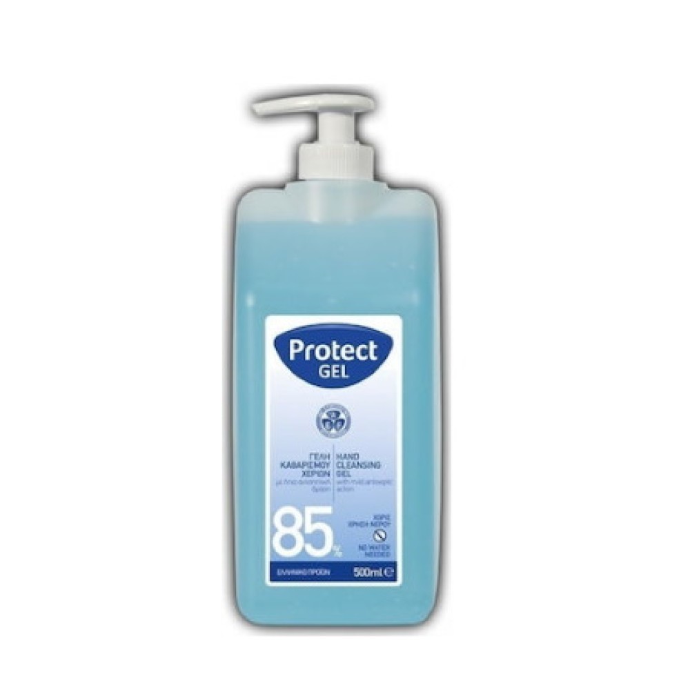 Protect Gel | 85% | Αντισηπτικό Καθαρισμού Χεριών |500ml