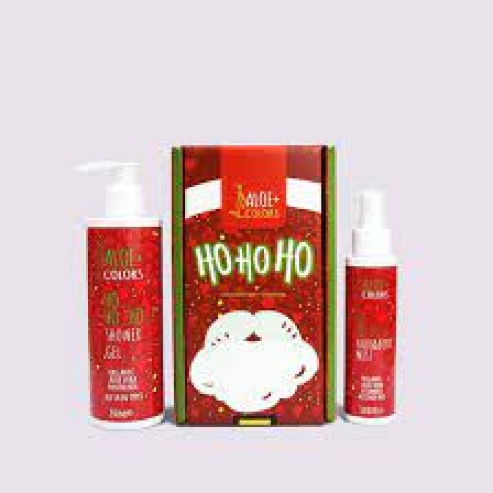 Aloe+ Colors | Gift Set Ho Ho Ho | Shower Gel 250ml | & Hair & Body Mist 100ml