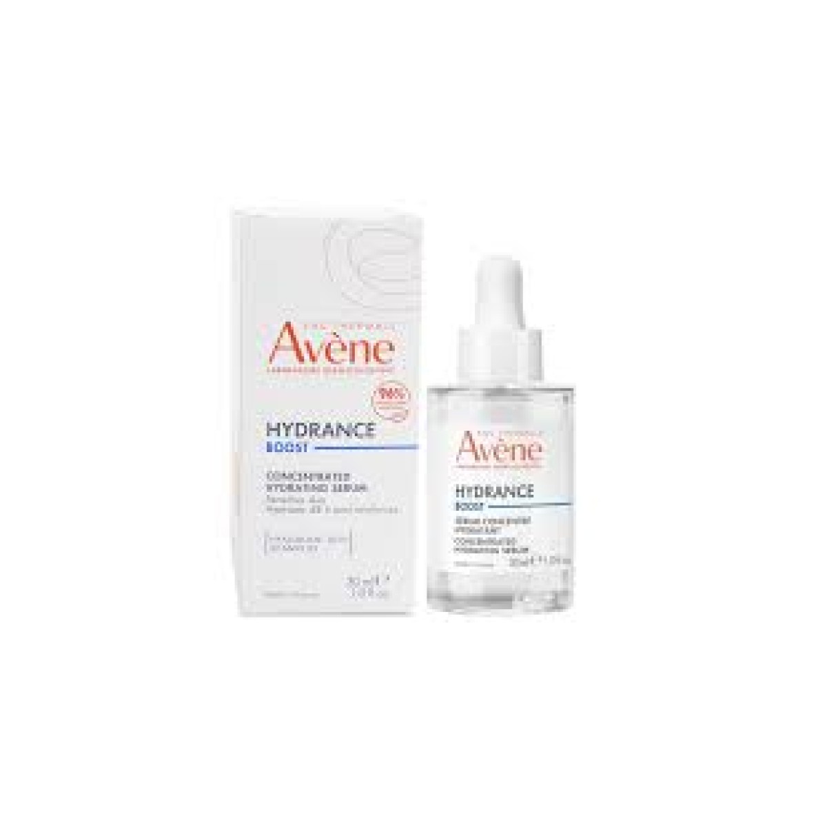 Avene | Hydrance Boost Serum 30ml  | Ορός Προσώπου Με Υαλουρονικό Οξύ.