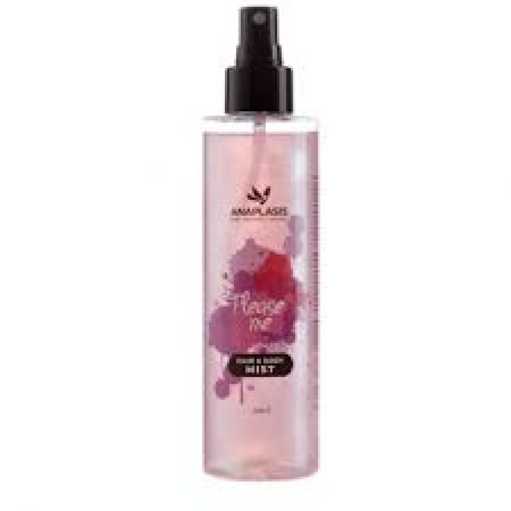 Anaplasis | Hair & Body Mist Please Me | Ροζ Shimmer Με Άρωμα Από Άνθη Πορτοκαλιάς | 200ml