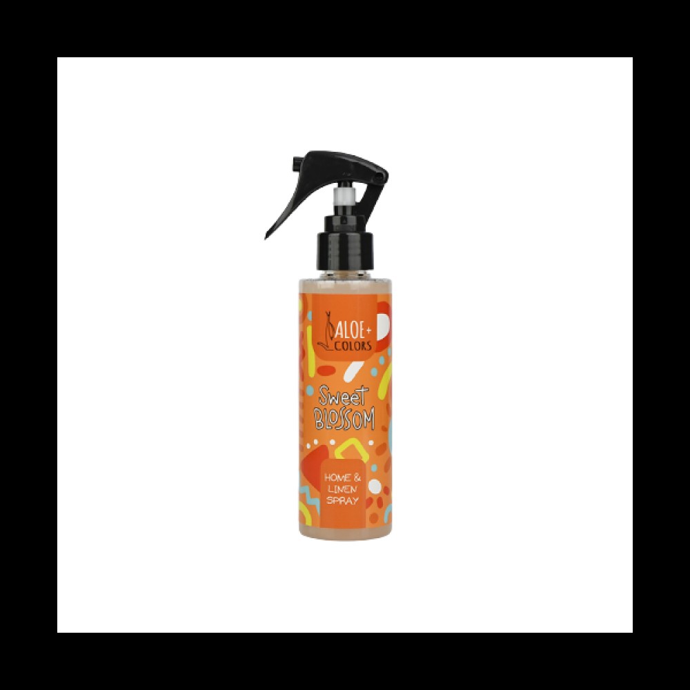 Aloe+ Colors | Sweet Blossom Home & Linen Spray | Αρωματικό Σπρέι Χώρου & Υφασμάτων με Άρωμα Βανίλια Πορτοκάλι |150ml