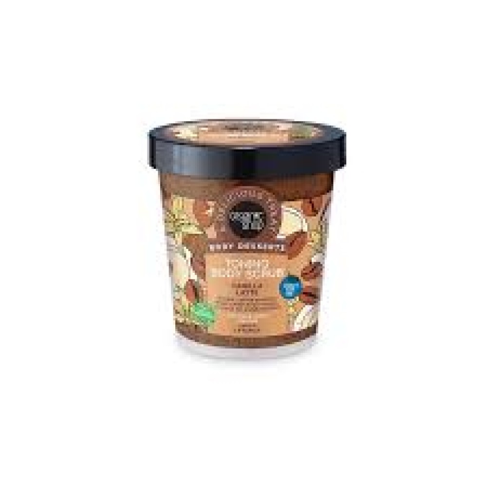 Organic Shop | Body Desserts Scrub Vanilla Latte | Τονωτικό Απολεπιστικό Σώματος | 450ml