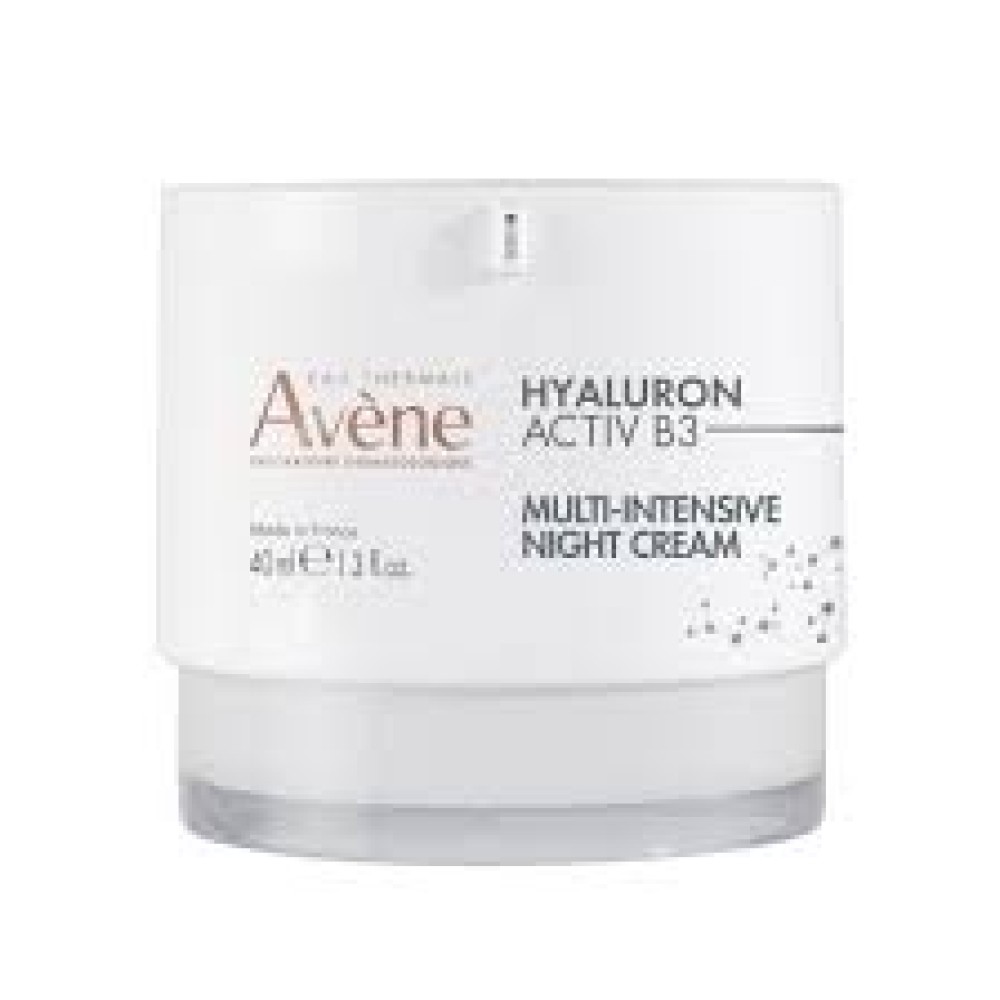 Avene | Hyaluron Activ B3 | Κρέμα Προσώπου Νυκτός με Υαλουρονικό Οξύ για Ενυδάτωση & Αντιγήρανση | 40ml