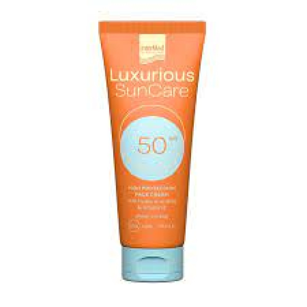 Intermed | Luxurious Suncare Face Cream SPF50 | Αντηλιακό Προσώπου | 75ml