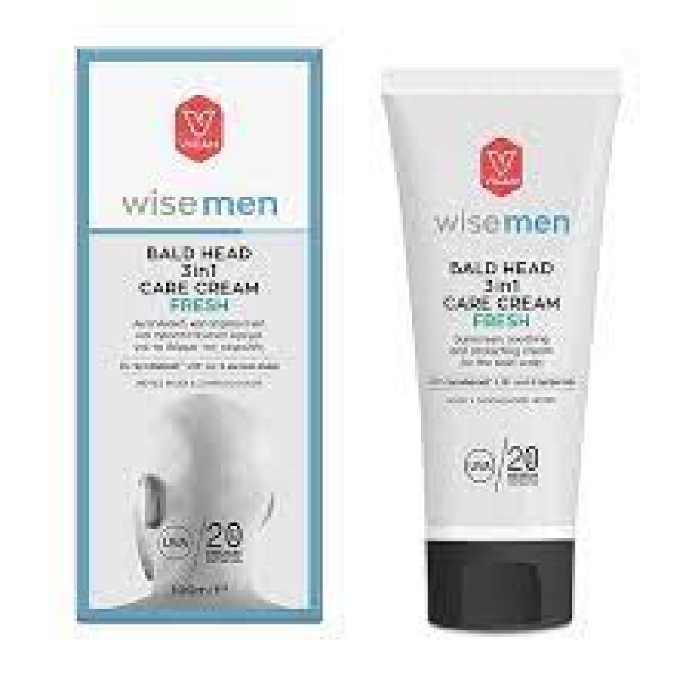 Wise Men |  Bald Head 3in1 | Care Cream Fresh |100ml.