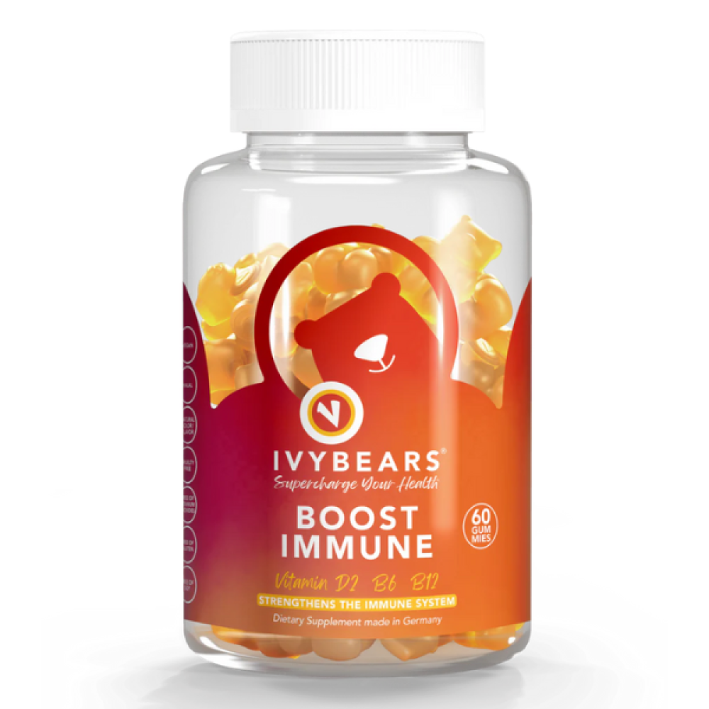 lvyBears | Boost Immune | Συμπλήρωμα Για Την Ενίσχυση Του Ανοσοποιητικού | 60 ζελεδάκια