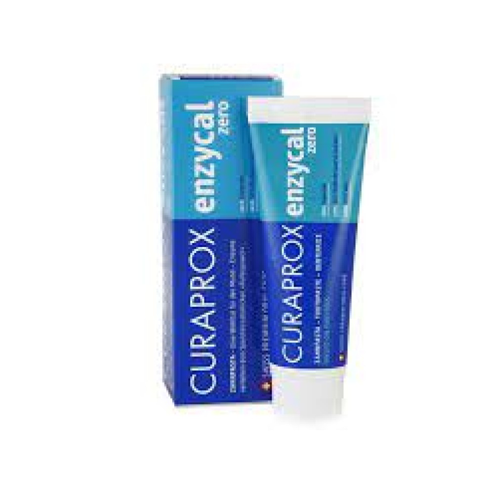 Curaprox | Enzycal Zero | Οδοντόκρεμα Κατάλληλη για Ομοιοπαθητική | 75 ml