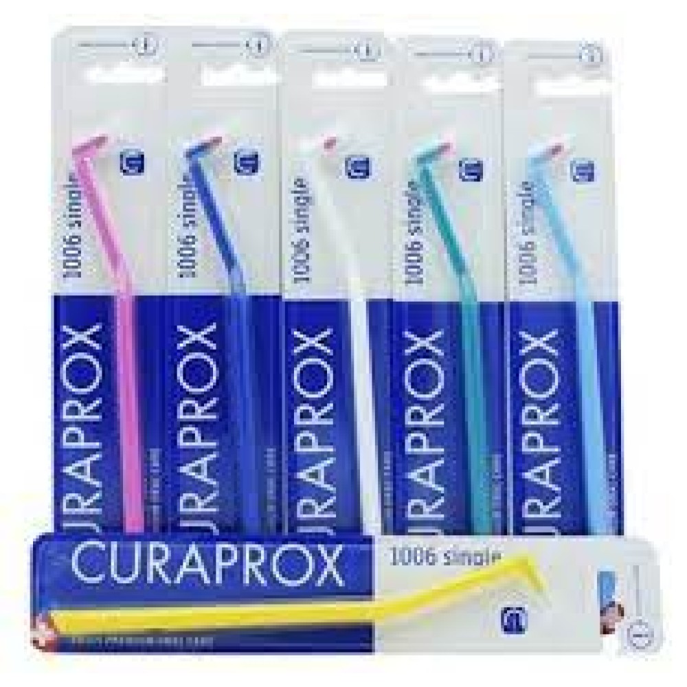 Curaprox | CS 1006 Single | Οδοντόβουρτσα για Ορθοδοντικούς Μηχανισμούς | 1τεμάχιο