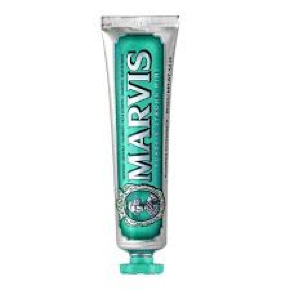 Marvis | Classic Strong Mint Toothpaste | Οδοντόκρεμα με Γεύση Μέντας για Λεύκανση και Δροσερή Αναπνοή | 85ml