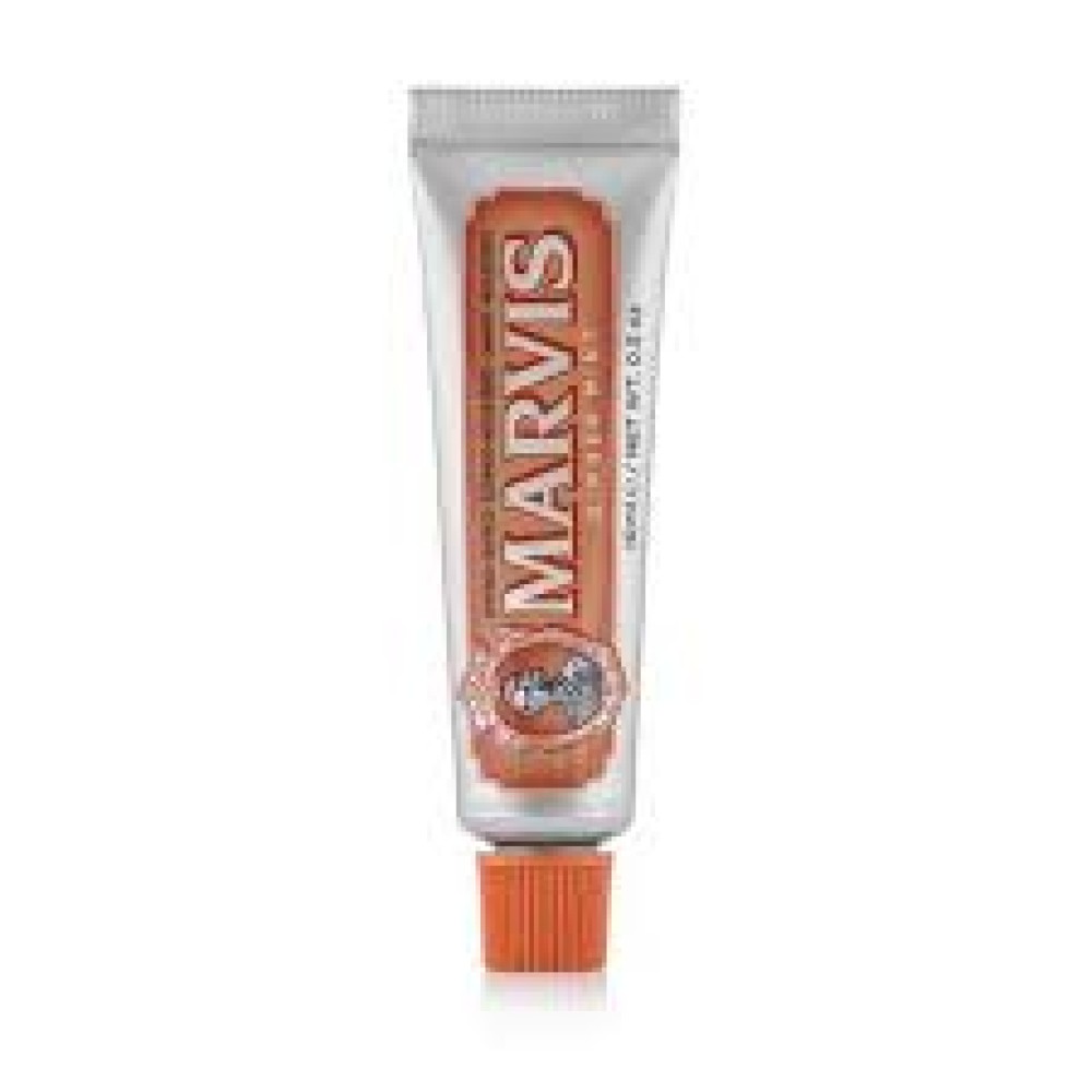 Marvis | Toothpaste Ginger Mint Travel Size | Οδοντόκρεμα Κατά της Πλάκας και της Τερηδόνας | με Γεύση Τζίντζερ | 10ml