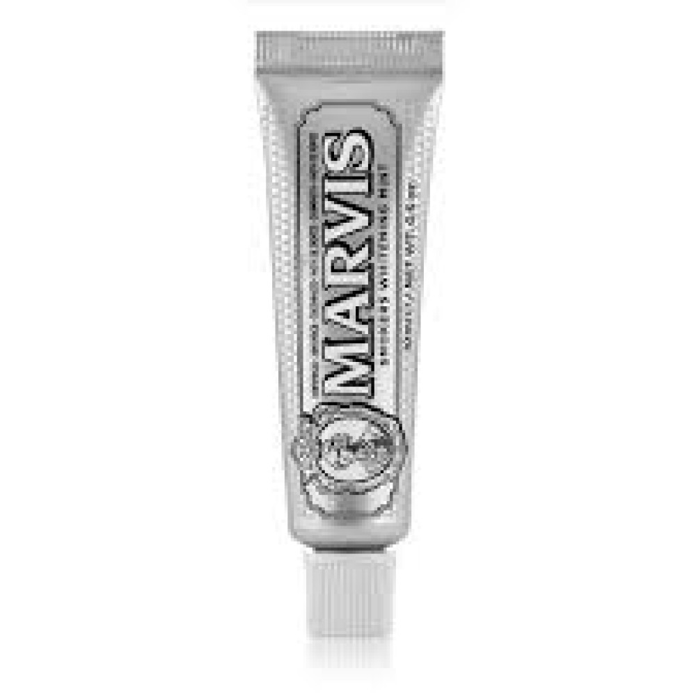 Marvis | Smokers Toothpaste Whitening Mint Travel Size | Λευκαντική Οδοντόκρεμα Κατάλληλη για Καπνιστές με Γεύση Μέντα | 10ml