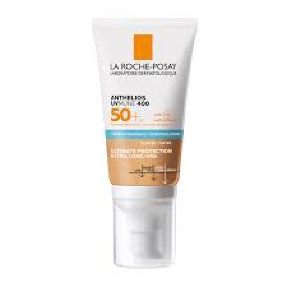 La Roche Posay | Anthelios Uvmune 400 Hydrating Tinted Cream SPF50+ | Αντηλιακή Ενυδατική Κρέμα Με Χρώμα | 50ml