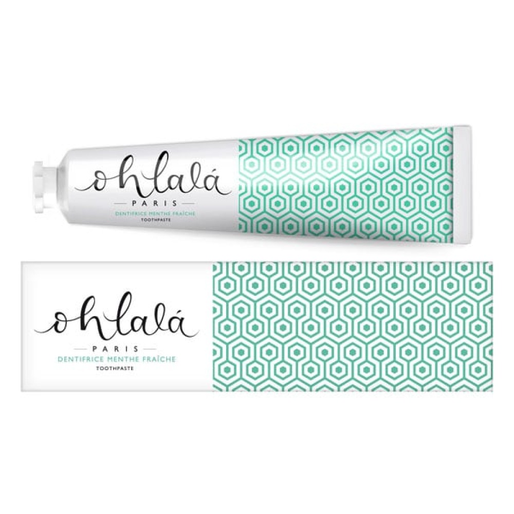 Oh Lala | Mint Toothpaste Οδοντόκρεμα με Γεύση Μέντα | 75mL