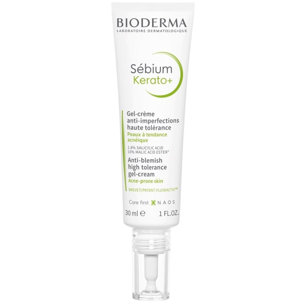 Bioderma | Sebium Kerato+ | Κρέμα Προσώπου σε Μορφή Τζελ για Επιδερμίδες με Τάση Ακμής | 30ml