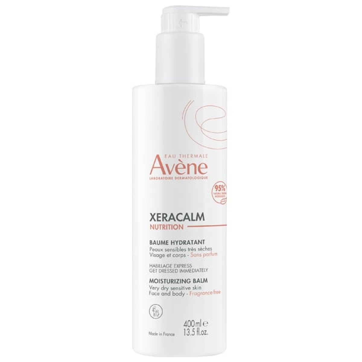 Avene | XeraCalm Nutrition Moisturizing Balm | Ενυδατικό & Καταπραϋντικό Βάλσαμο για Πρόσωπο & Σώμα | 400ml